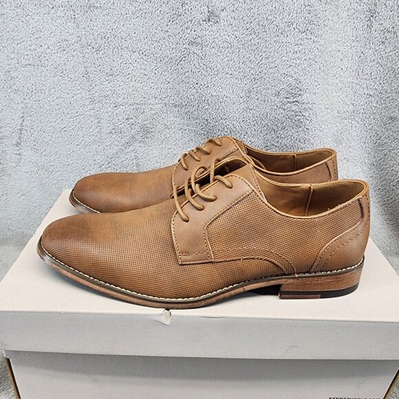 Kenneth Cole Shoes Mens Size 8 Reaction Curtis Buck Brown Lace Up Dress *NWT* main image 7